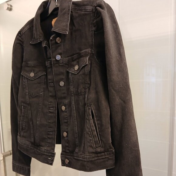 GAP Black Denim Jacket - Picture 3 of 13